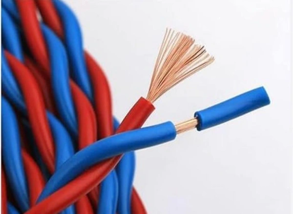 TWC Active Flexible Double Core Electrical Wire |Assorted, 1 Meter |PVC electrical insulated copper wire | Cable for Domestic & Industrial Connection purpose | Flame Resistant 