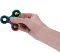 Hand Spinner Desk Toy - High Speed Smooth Finger Spin Sensory Fidget Stress Relief Game Play for Kids & Adults - Birthday Party Gift - Single Bearing -