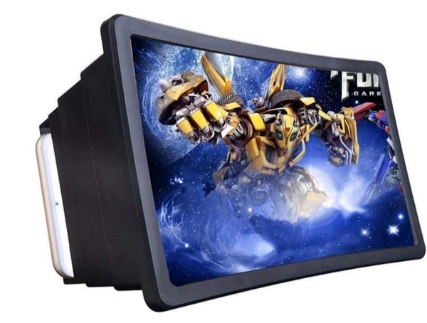 3D Screen Magnifier with Eye Protection | Enlarged & Expander for iOS and Android Smartphones | Enhanced Viewing Experience 