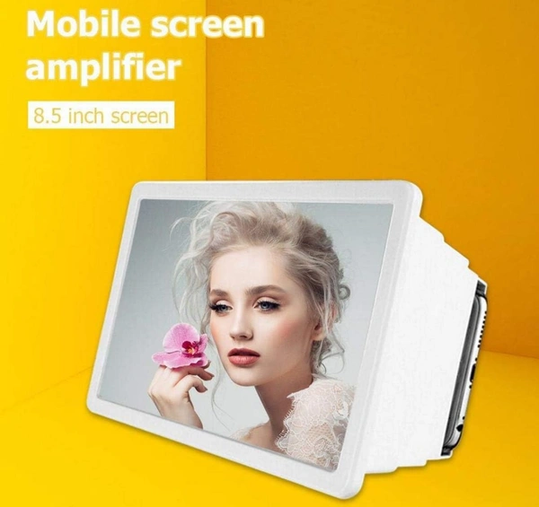 3D Screen Magnifier with Eye Protection | Enlarged & Expander for iOS and Android Smartphones | Enhanced Viewing Experience 