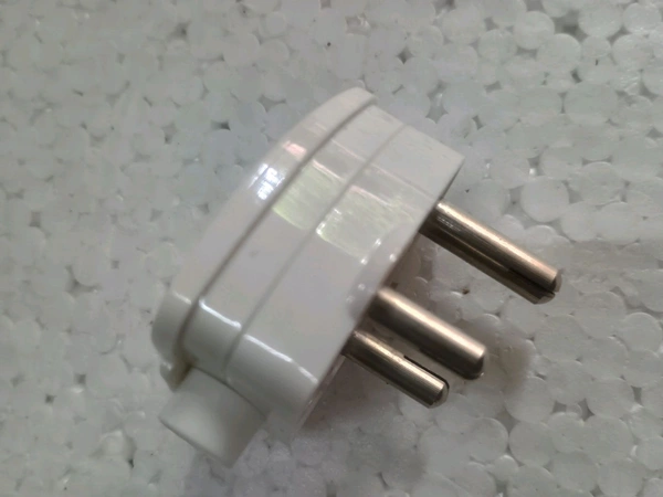 Mantex 16A 3 Pin Plug Top 240V (White, Pack of 1)