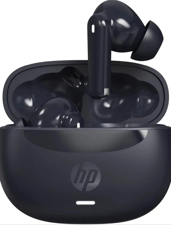 Hp HP H150 Wireless Earbuds, Compatible with Tablets, Smartphones, PCs, and Other Devices with Bluetooth,Noise-Reduction,Water Resistant Design,Black,0.036kg - Black