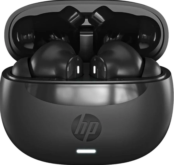 Hp HP H150 Wireless Earbuds, Compatible with Tablets, Smartphones, PCs, and Other Devices with Bluetooth,Noise-Reduction,Water Resistant Design,Black,0.036kg - Black