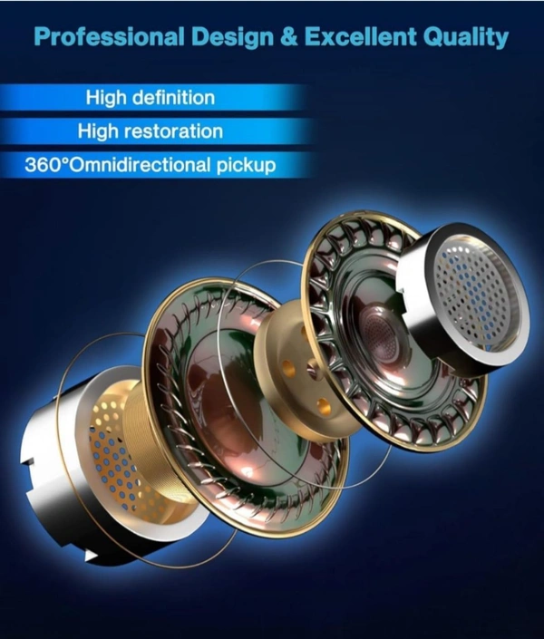 TOURISTIANO Wireless Collar Mic for Type-C Android Cell Phone,Tablets & iPhone Supported Lavalier (Lightning (Lightning 1 Mic) - Black