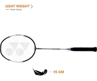 Yonex ZR 100 Light Aluminium Badminton Racquet with Full Cover | Made in India (Black,Pack of 1)