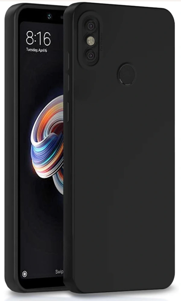 Accessories Roy Mi Redmi Note 5 Pro Back Cover Liquid Silicone TPU | Camera Protection | Shockproof Slim Back Case for Mi Redmi Note 5 Pro