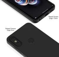 Accessories Roy Mi Redmi Note 5 Pro Back Cover Liquid Silicone TPU | Camera Protection | Shockproof Slim Back Case for Mi Redmi Note 5 Pro