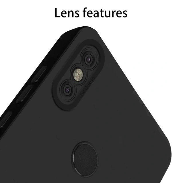 Accessories Roy Mi Redmi Note 5 Pro Back Cover Liquid Silicone TPU | Camera Protection | Shockproof Slim Back Case for Mi Redmi Note 5 Pro