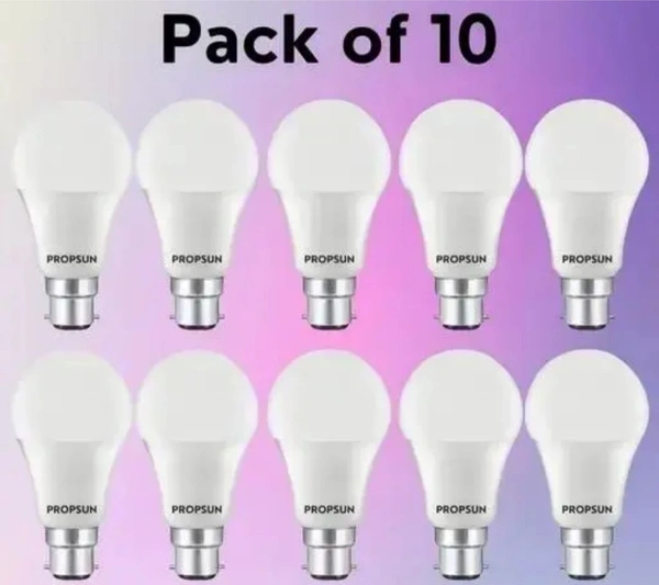 Accessories Roy Energy Efficient 9 Watt Standard Quality LED Bulbs Pack of 10