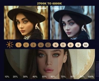 Accessories Roy 18 Inch Multi-Color LED Ring Light with Remote Control & Three Smartphone Holder - Adjustable Color Temperature & Brightness, 360° Adjustment - Video & Photoshoot (Without Stand)