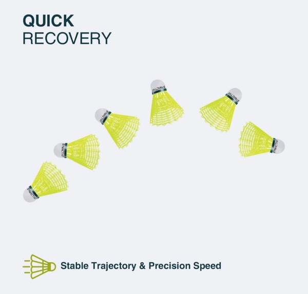 Accessories Roy   Accessories Roy Nylon Badminton Shuttlescocks | Stable Flight 