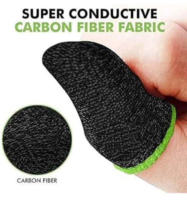 Accessories Roy  Pubg Anti-Slip Thumb Sleeve, Slip-Proof Sweat-Proof Professional Touch Screen Thumbs Finger Sleeve for Pubg Mobile Phone Game Gaming Gloves Multi Colour