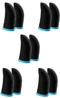 Accessories Roy  Pubg Anti-Slip Thumb Sleeve, Slip-Proof Sweat-Proof Professional Touch Screen Thumbs Finger Sleeve for Pubg Mobile Phone Game Gaming Gloves Multi Colour