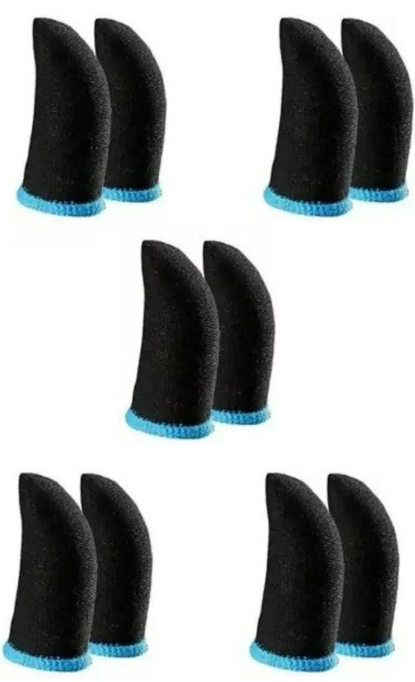 Accessories Roy  Pubg Anti-Slip Thumb Sleeve, Slip-Proof Sweat-Proof Professional Touch Screen Thumbs Finger Sleeve for Pubg Mobile Phone Game Gaming Gloves Multi Colour