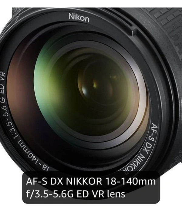 Nikon D7500 20.9MP Digital SLR Camera (Black) with AF-S DX NIKKOR 18-140mm f/3.5-5.6G ED VR Lens