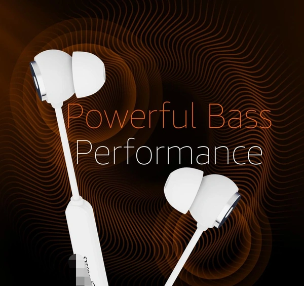 Accessories Roy Accessories Roy Wired Earphones with 3.5mm Jack/Aux | in Ear Wired Earphones | Deep Bass, Tangle-Free Cable,5-year warranty / Comfortable Fit | White