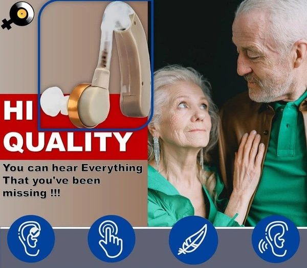 Accessories Roy Behind-The-Ear (Bte) Hearing Aid Machine For Adults & Unisex | Suitable For Mild To Moderate Hearing Loss