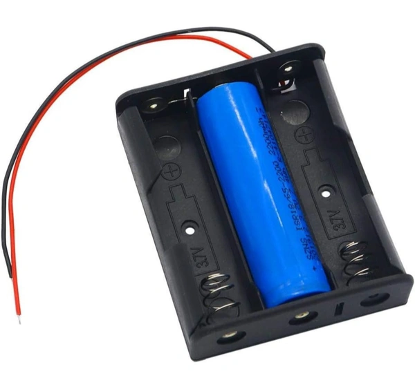Accessories Roy 18650 Battery Holder For Cell Lithium Battery Holder Box 3.7v 18650 Battery holder 3-Slot - Wire Leads