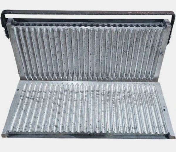 Accessories Roy 4" Candle Making Mold, 4Gram (Rs.1/-Size), 64 Plain, Diwali Candle Manual Mould, Aluminium, Aluminum, Manual Construction