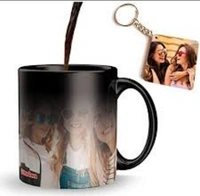 Grow More Gift Magic Mug With Key Ring Grow More