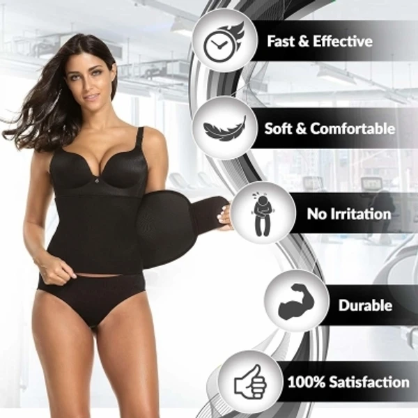 Shoplex SHOPLX Unisex, men, women shapewear - free, black, cash on delivery / online payment, No Returns Applicable