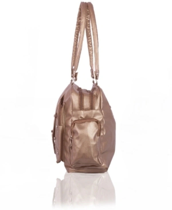 Woman Gold Satchel - Gold