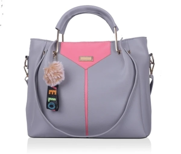 Shezelle Women Grey Hand-held Bag