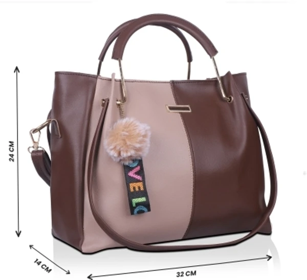 Shezelle Women Brown Hand-held Bag