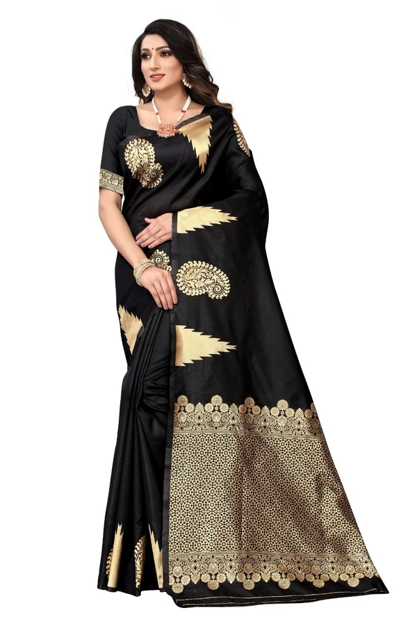 Ns Saree Ready To Wear Saree Catalog Temple - Waist Size  Waist to Floor Size, Blue, Online Payment