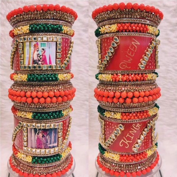 Anchal Name And Photo Bangles - 2 10