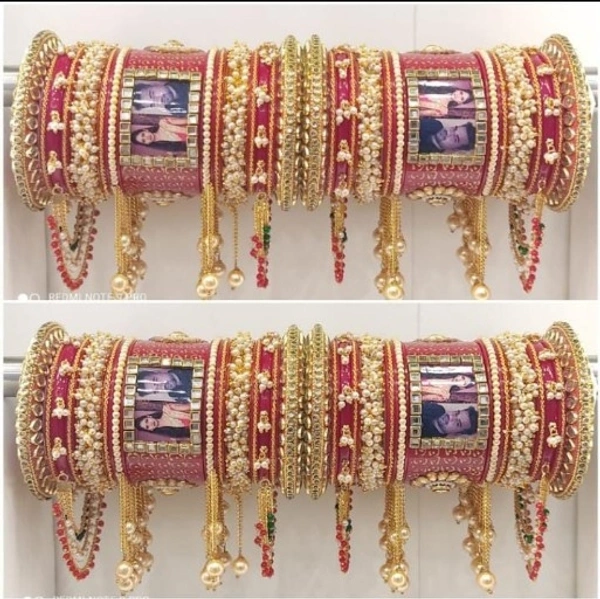 Anchal Beautiful Royal Rajwada Rajputi  Bridal Bangle - 2.6, red
