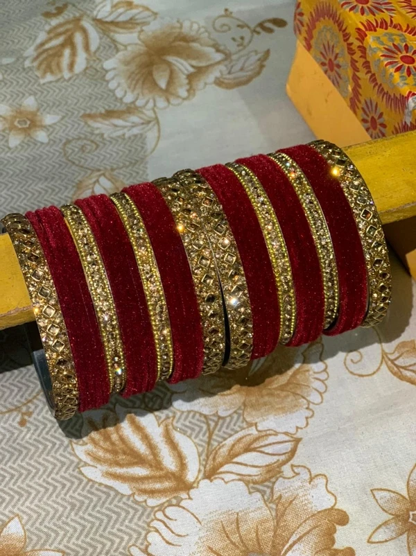 Anchal Beautiful Party Wear Bangles - 2.4 to 2.8, multiple colors