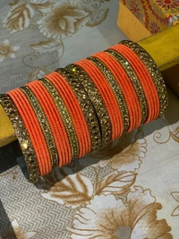 Anchal Beautiful Party Wear Bangles - 2.4 to 2.8, multiple colors