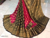 Chitrarekha Sensational Sarees - Pink Black