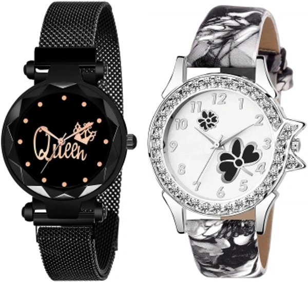Analog Watch  - For GirlsDisplay Buy 1 Get 1 Free