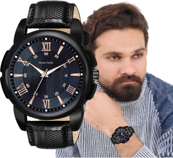 Daniel Jubile Boys watch and Men watches Hand watch men Sports gents stylish Leather Belt gift Analog Watch  - For MenStrap Color: Black, Blue, Blue, Black, Brown, Brown, BlackWatch Movement: QuartzDisplay Type: AnalogStrap: Black10 Days return Policy, No questions asked.