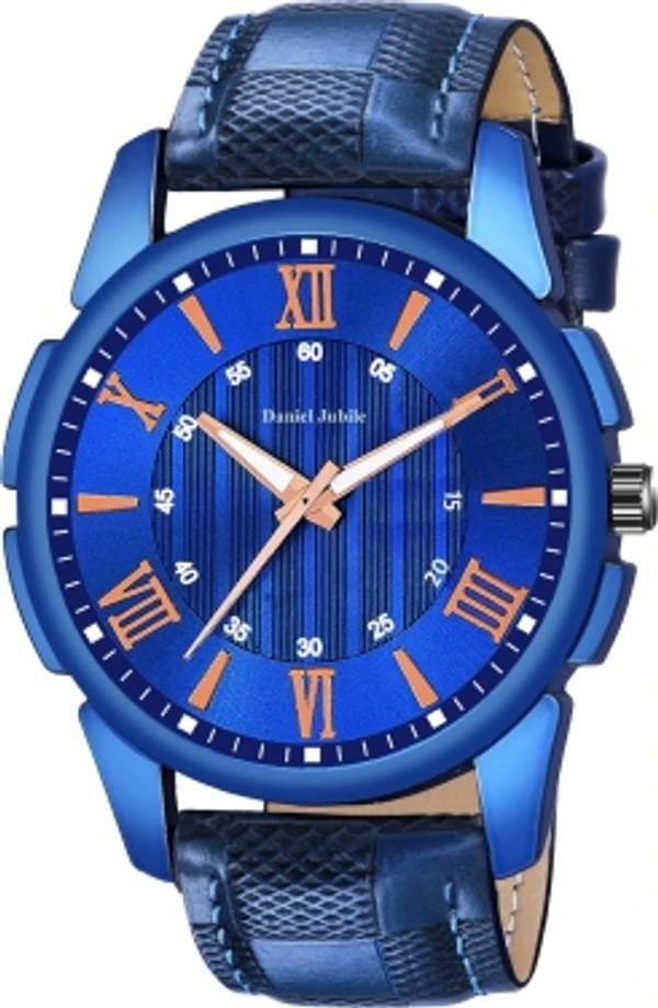 Daniel Jubile Boys watch and Men watches Hand watch men Sports gents stylish Leather Belt gift Analog Watch  - For BoysStrap Color: Black, Blue, Blue, Black, Brown, Brown, BlackWatch Movement: QuartzDisplay Type: AnalogStrap: Blue10 Days return Policy, No questions asked.