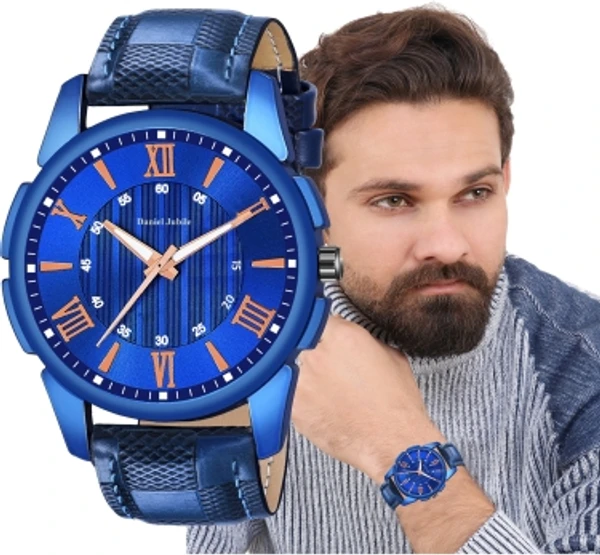 Daniel Jubile Boys watch and Men watches Hand watch men Sports gents stylish Leather Belt gift Analog Watch  - For BoysStrap Color: Black, Blue, Blue, Black, Brown, Brown, BlackWatch Movement: QuartzDisplay Type: AnalogStrap: Blue10 Days return Policy, No questions asked.