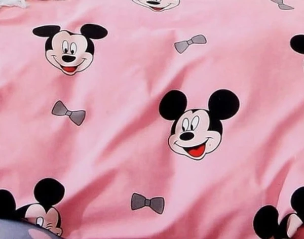 240 TC Cotton Double Cartoon BedsheetColor: Blue, Light PinkSize: Double, SingleSales Package :1 Double Bedsheet with 2 Pillow CoversNumber of Bedsheets :1Color :Light PinkType :FlatSize :QueenCharacter :Soft bedsheet set with 2 Pillow coversMaterial :Cotton7 Days Return Policy, No questions asked.