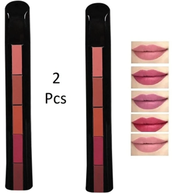 Rez May Fab Beauty 5 in 1 Sensational Creamy Matte Lipstick, The Nude Pack of 2Shade: The Fab Nude Edition, The Fab Red Edition, The Fab Red and Nude EditionForm :CreamProfessional Care :YesSkin Type :All Skin TypesFinish :MatteColor :MulticolorNo Returns Applicable, No questions asked.