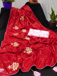 *we launching back to back Superhit collection**NAKODA MADHURI* *👉orignal dolla  SAREES wITH traditional multi stich embroidery work  with piping  n latkans  pallu*❣️❣️*👉Blouse=  Unstiched BANGLORY SATIN with embroidery blouse* *👉PUT IN YOUR STAUTS DEFINITELY YOU GET ORDERS*😍 .... NO LESS For anyone*   *👉UNBEATABLE PRICES GRAB SOON belive only original dont g - C