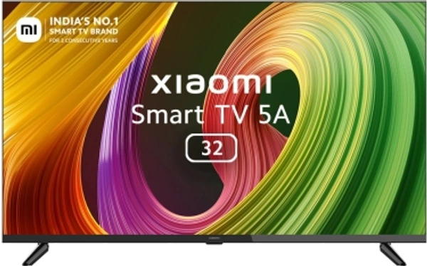 Mi 5A 80 cm (32 inch) HD Ready LED Smart Android TV with Dolby Audio (2022 Model)Display Size: 32, 40, 43Launch Year: 2019, 2022Supported Apps:  Netflix|Prime Video|Disney+Hotstar|YoutubeOperating System: Android (Google Assistant & Chromecast in-built)Resolution: HD Ready 1366 x 768 PixelsSound Output: 20 WRefresh Rate: 60 Hz10 Days Replacement Policy, No questions asked. - 32 inch