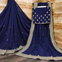 *🤩New Arrivals Supar Hit Desinar sarees🤩**New Traditional c pallu Nakoda *Fabric Details - Vichitra Silk Saree**Work:- Embroidery Jari Threads Work Saree With Stone Work**Blouse:- Vichitra Silk With Embroidery Work Blouse With Stone Work* *(Ton To Ton)* Colours : 8 Trendy Colour*Cut - 6.30Premium Quality 😍Book Your Orders 📦*Get Advance Level Of Service* - 1