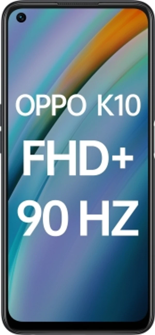 OPPO K10 (Blue Flame, 128 GB)Color: Black Carbon, Blue FlameRAM: 6 GB, 8 GB6 GB RAM | 128 GB ROM | Expandable Upto 1 TB16.74 cm (6.59 inch) Full HD+ Display50MP + 2MP + 2MP | 16MP Front Camera5000 mAh Lithium Ion BatteryQualcomm Snapdragon 680 Processor33W SUPERVOOC Charger | Dual Speaker | Super Adaptive Refresh RateAI Photo Suite | OPPO Glow Design with Dirt and Scratch Resistant
