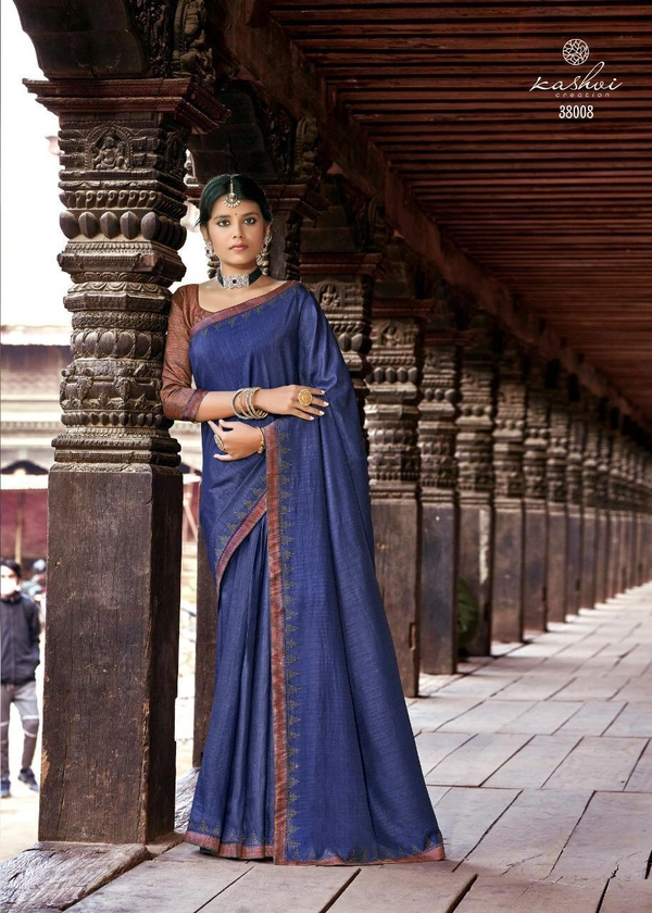 *New Catalogue Launch....*▶️ *Brand- LT Fabrics(Nakoda Kashvi)*▶️**CATLOGUE* - *Sangam*▶️**Fabric * *-   HEVVY VICHITRA SILK  ** Stone Work With Blouse 👚 *▶️ 👉Book Fast👉Ready Stock*😍We always trust in Quality😍*