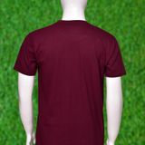 *Human Sparsh Men’s Round Neck T-Shirt – Wine *Power, Elegance and Sophistication is what you’ll feel when Black is worn. It would show how deep and serious the feelings and thoughts are.Whether you wear it with Jeans or Track Pants, you’ll look great with it.It’s made up of 180 gsm 100% Bio-Washed Cotton fabric with the most durable stitching to make sure it lasts long without los - L