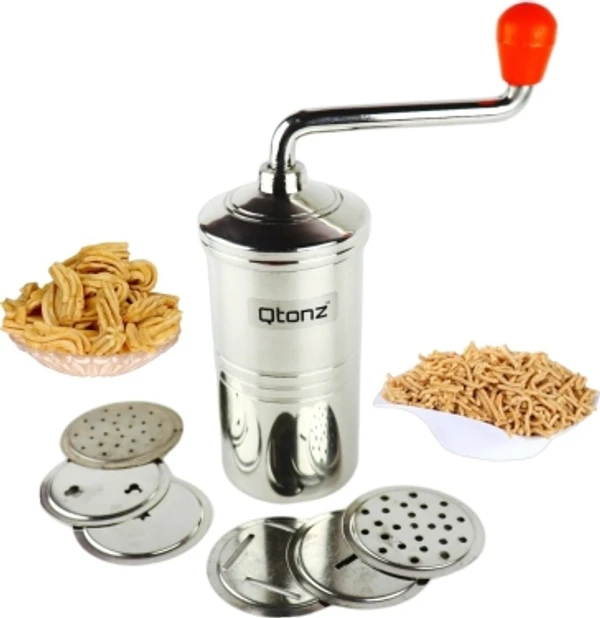 Qtonz Set of 6 Pattern Discs Kitchen PressStainless Steel7 Days Return Policy, No questions asked.