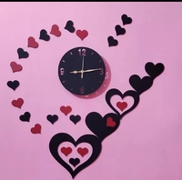 Fravy Analog 50 cm X 54 cm Wall ClockSize: 54 cm x 50 cmFrame Material: WoodenClock Type: Analog7 Days Return Policy, No questions asked.