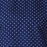 Casual Polka Print Women Dark Blue TopColor: Black, Green, Maroon, Navy, WhiteSize: S, M, L, XLColor Code :NavyStyle Code :SPY_107_NavySize :MFabric :CrepeOccasion :CasualFabric Care :Regular Machine WashPattern :Polka Print7 Days Return Policy, No questions asked. - M