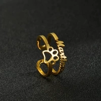 Stylish Name Ring  - 1